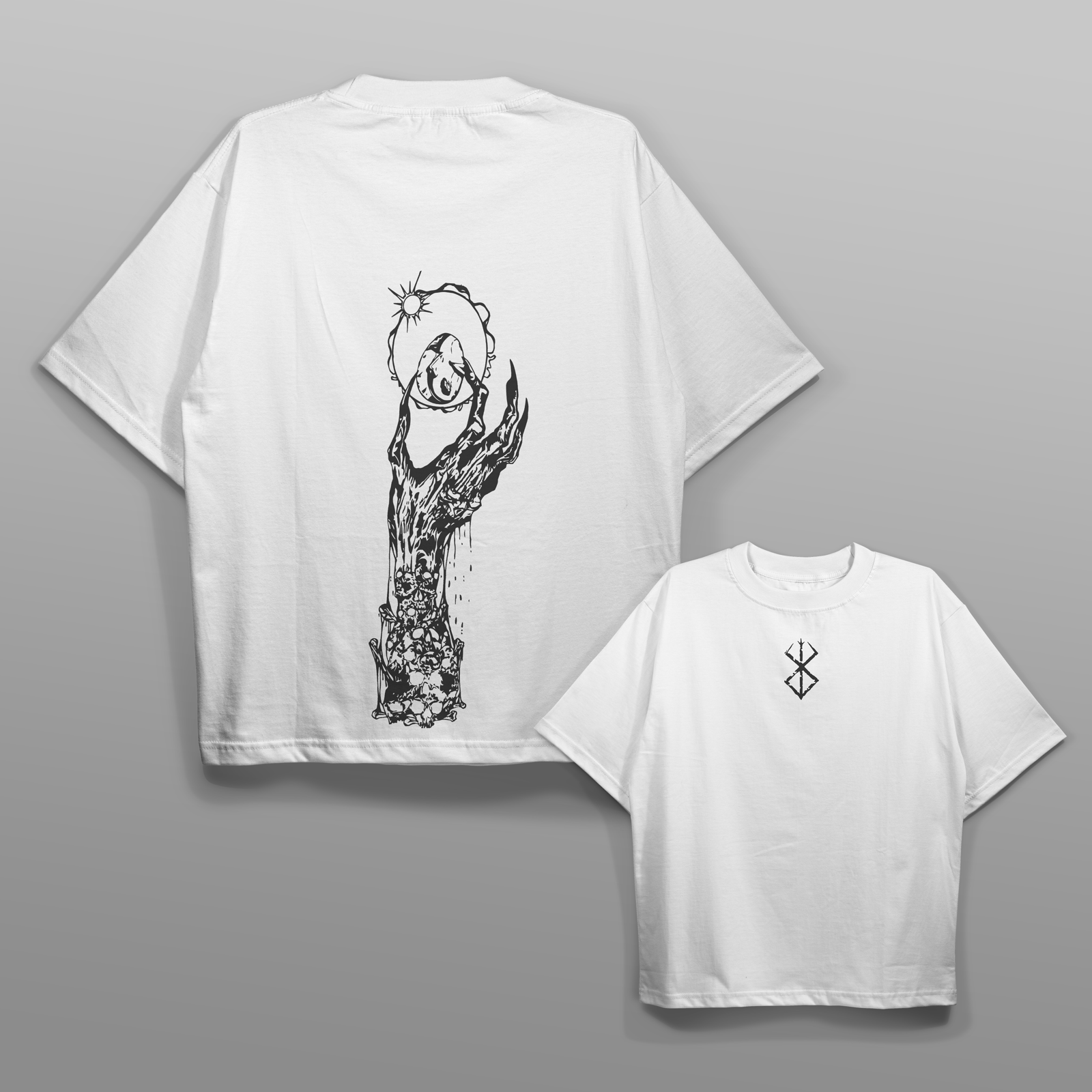 Berserk Hand of God T-shirt - Senpai Attire