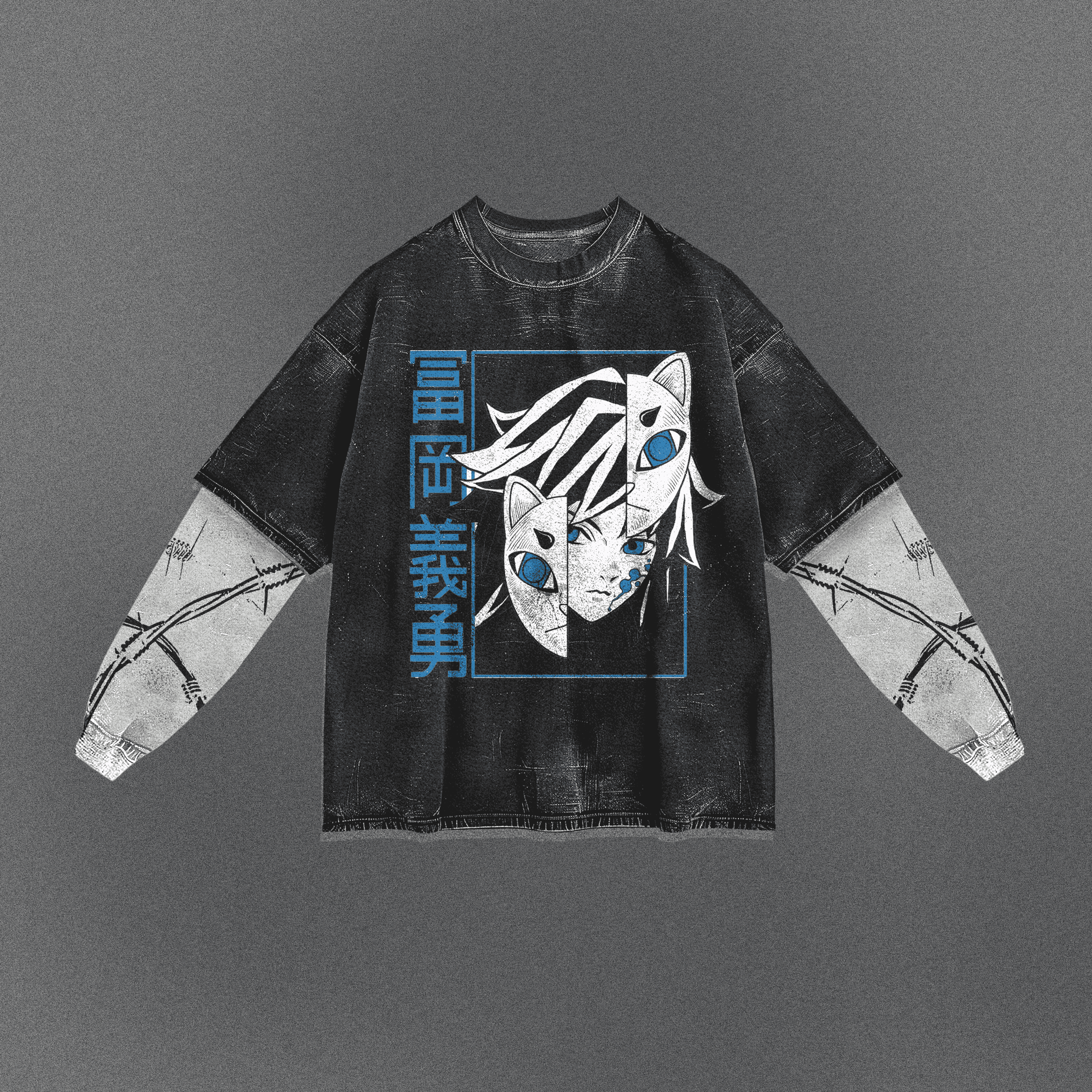 Demon Slayer Versatile Double Sleeve T-shirt