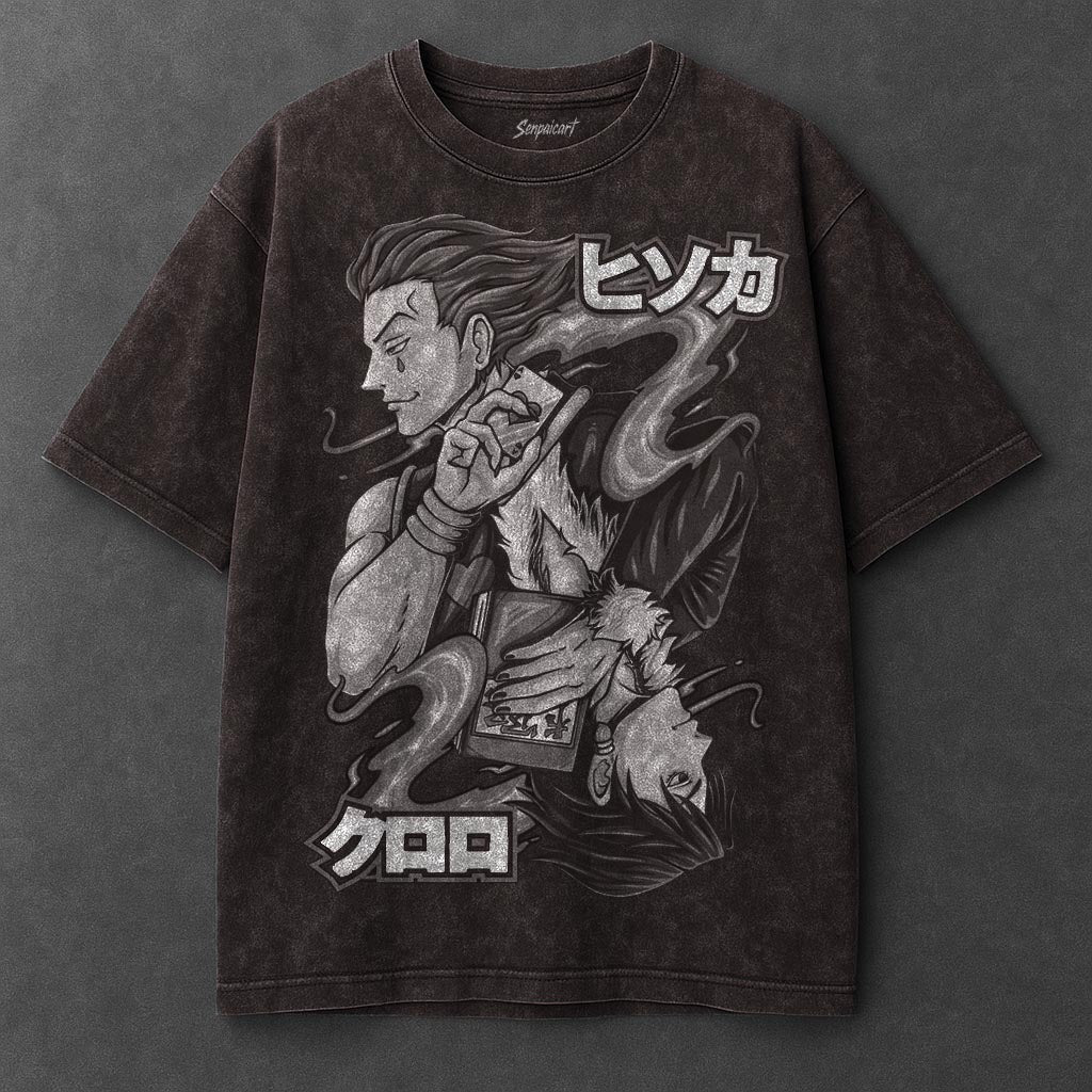 Hunter x Hunter Premium Flattering Brown Washed T-Shirt