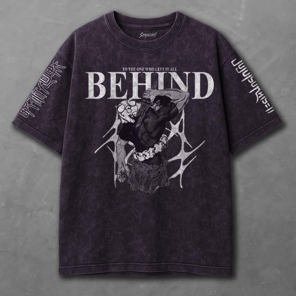 Jujutsu Kaisen Extended Violet Washed T-Shirt