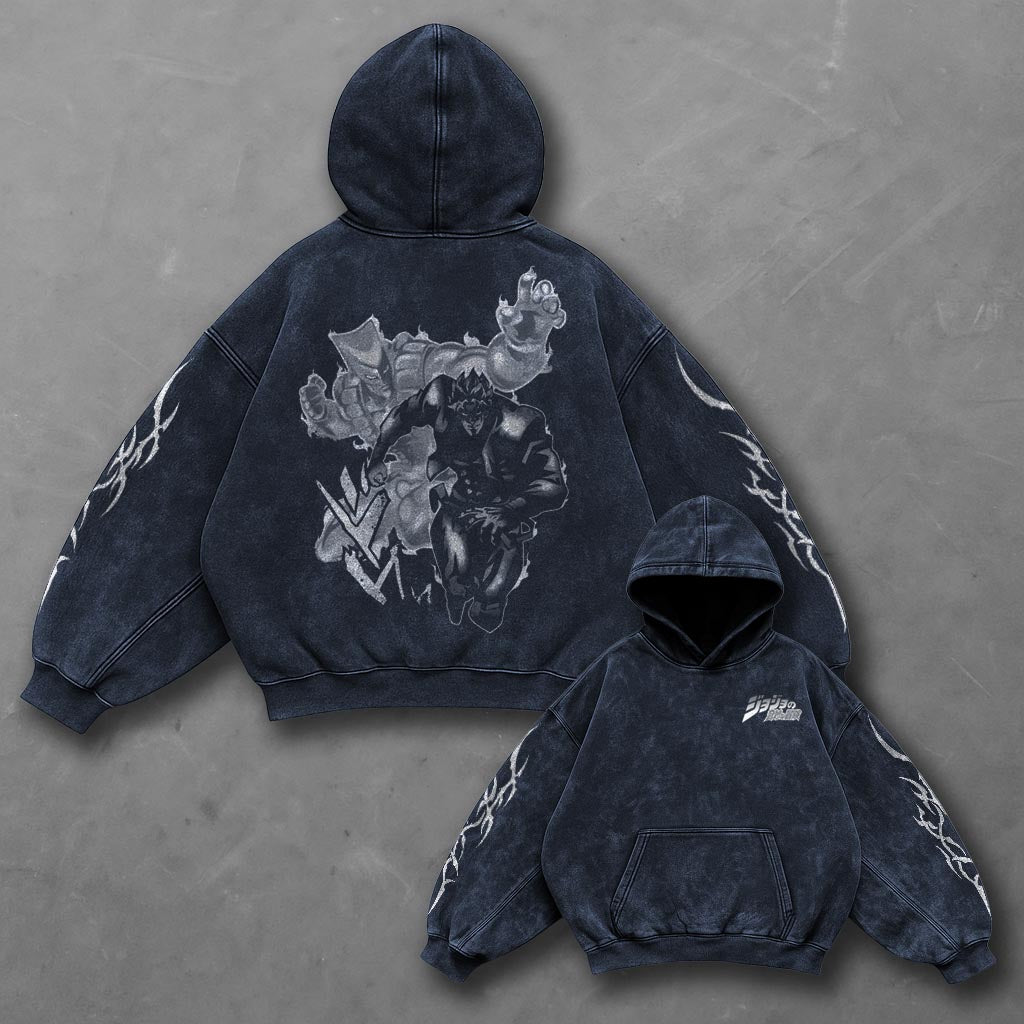 Jojo Essential Blue Washed Hoodie
