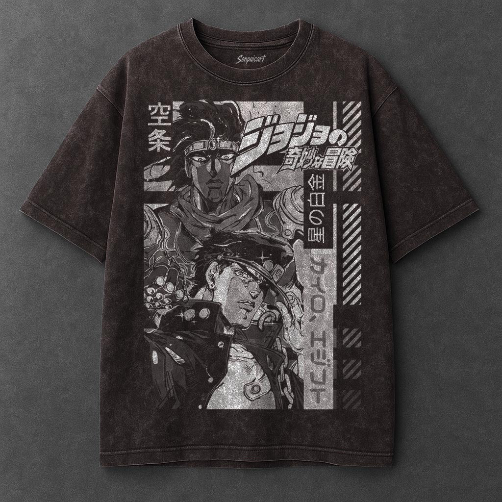 Jojo Premium Effortless Brown Washed T-Shirt