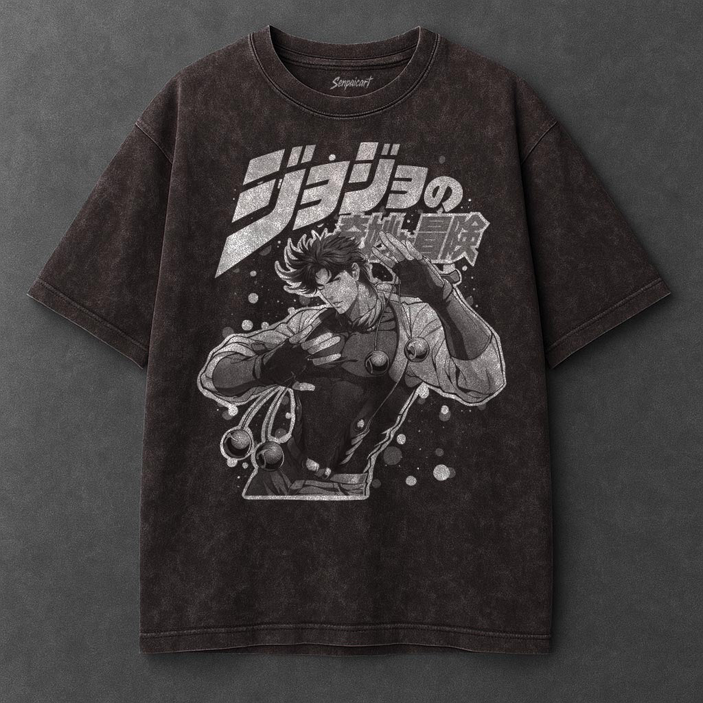 Jojo Premium Comfy Brown Washed T-Shirt