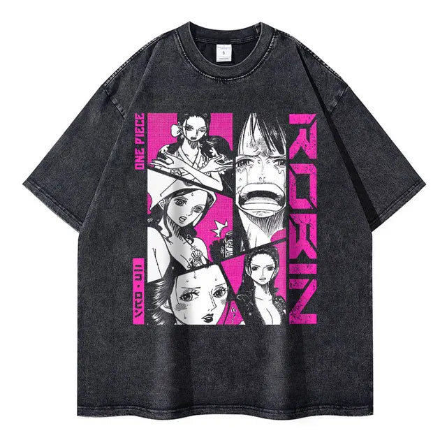 One Piece Anime Fashionable T-shirt