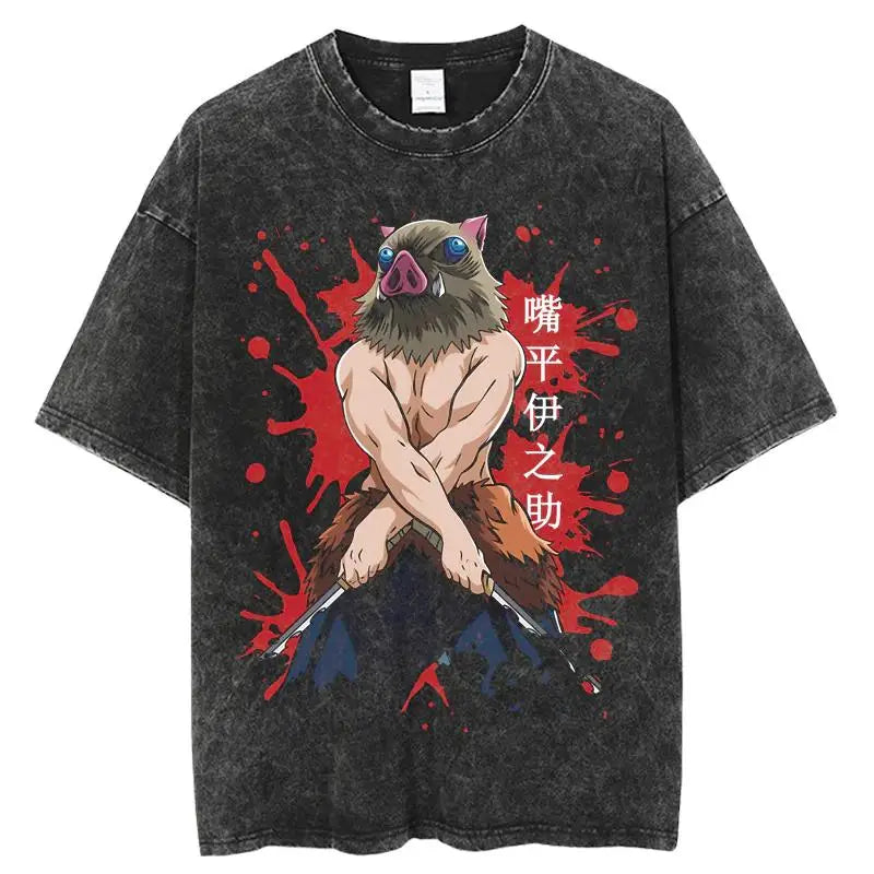 Demon Slayer Trendy Inosuke T-shirt