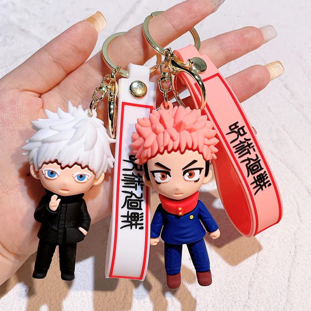 Jujutsu Kaisen Cool Action Figure Keychain