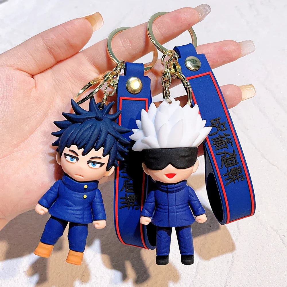 Jujutsu Kaisen Cool Action Figure Keychain