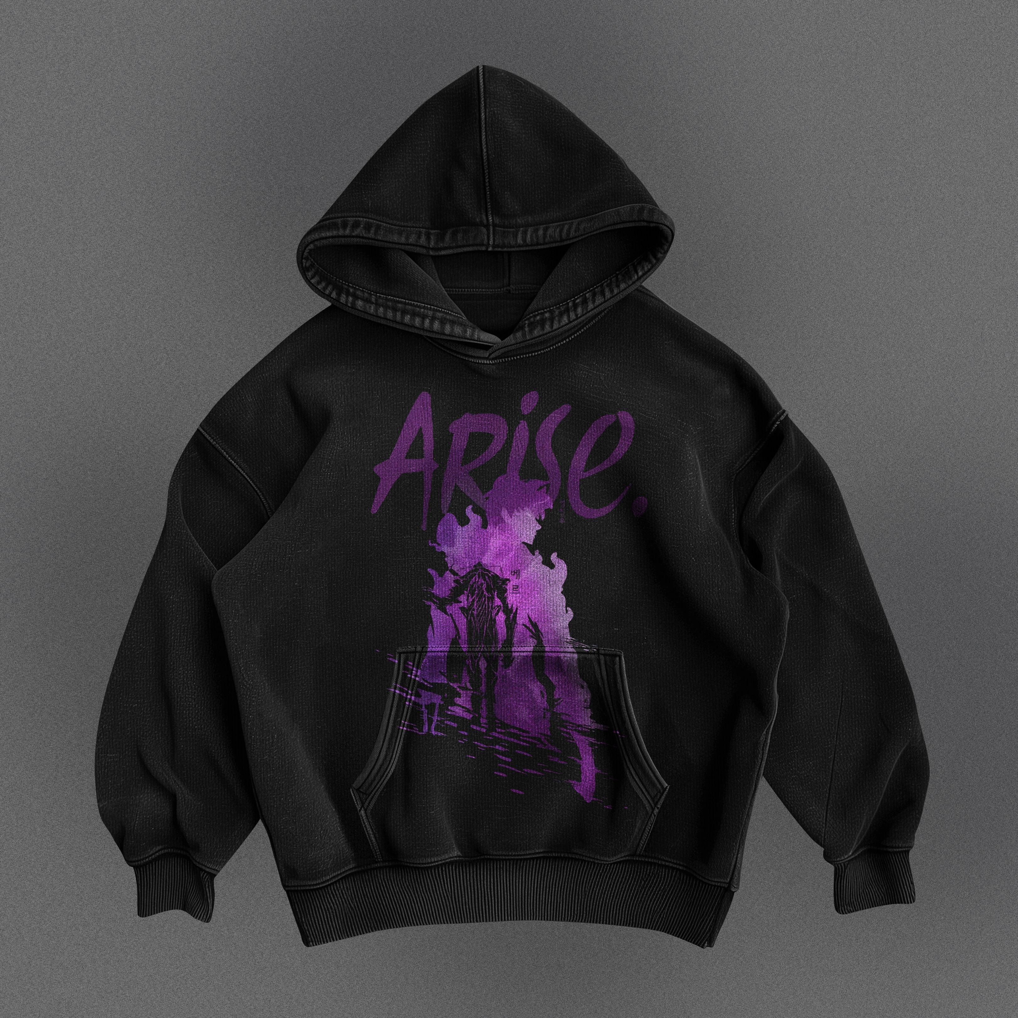 Solo Leveling Anime Roomy Hoodie