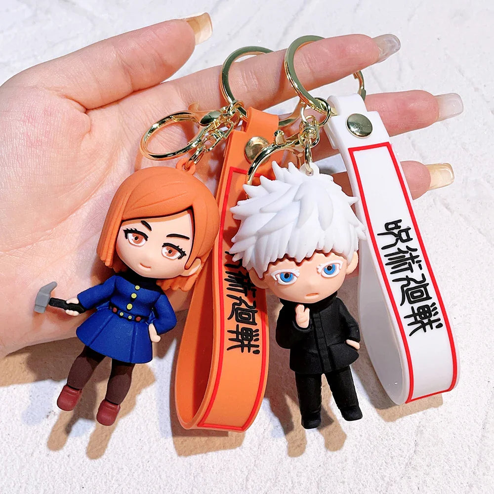 Jujutsu Kaisen Cool Action Figure Keychain