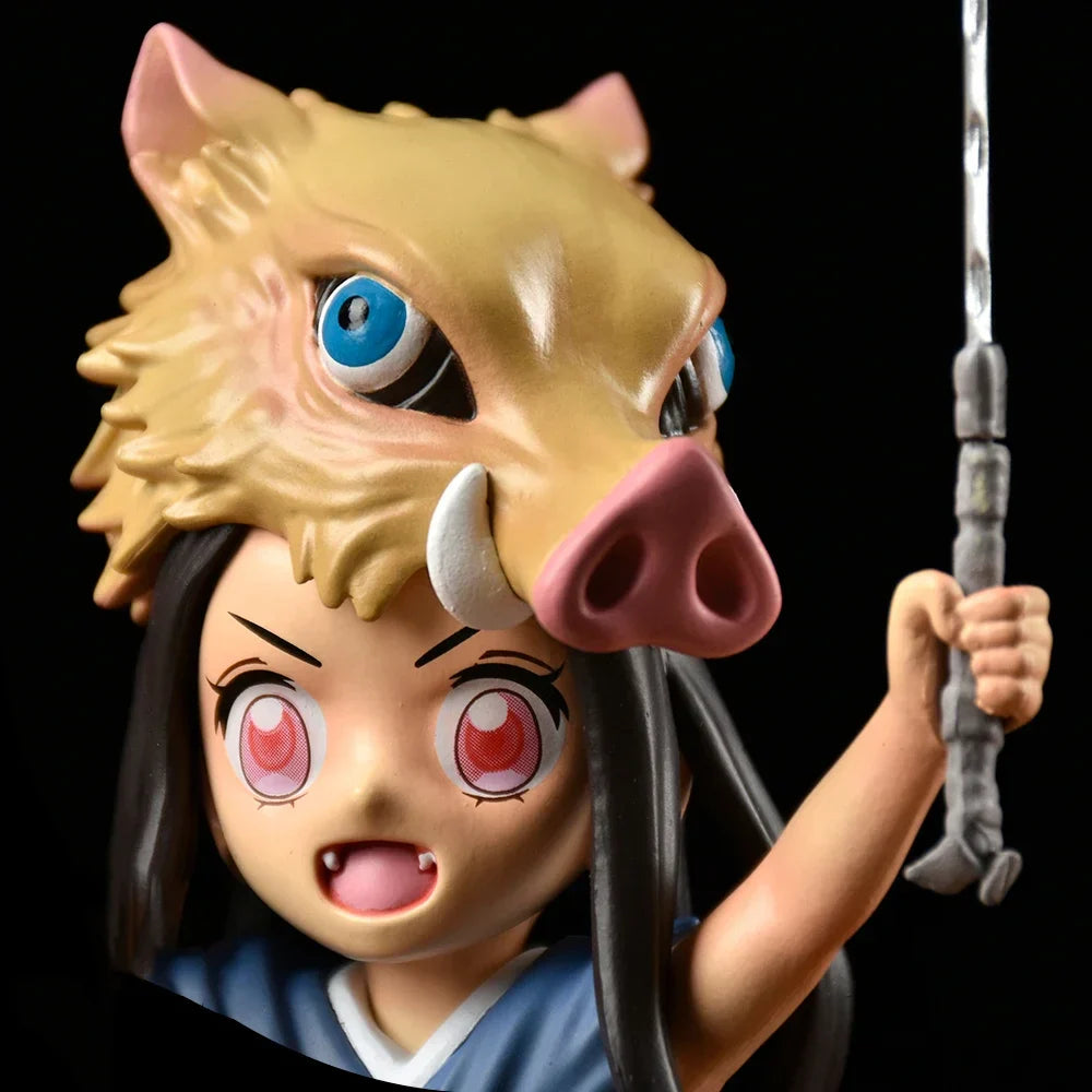 Demon Slayer Nezuku Inosuke Action Figure