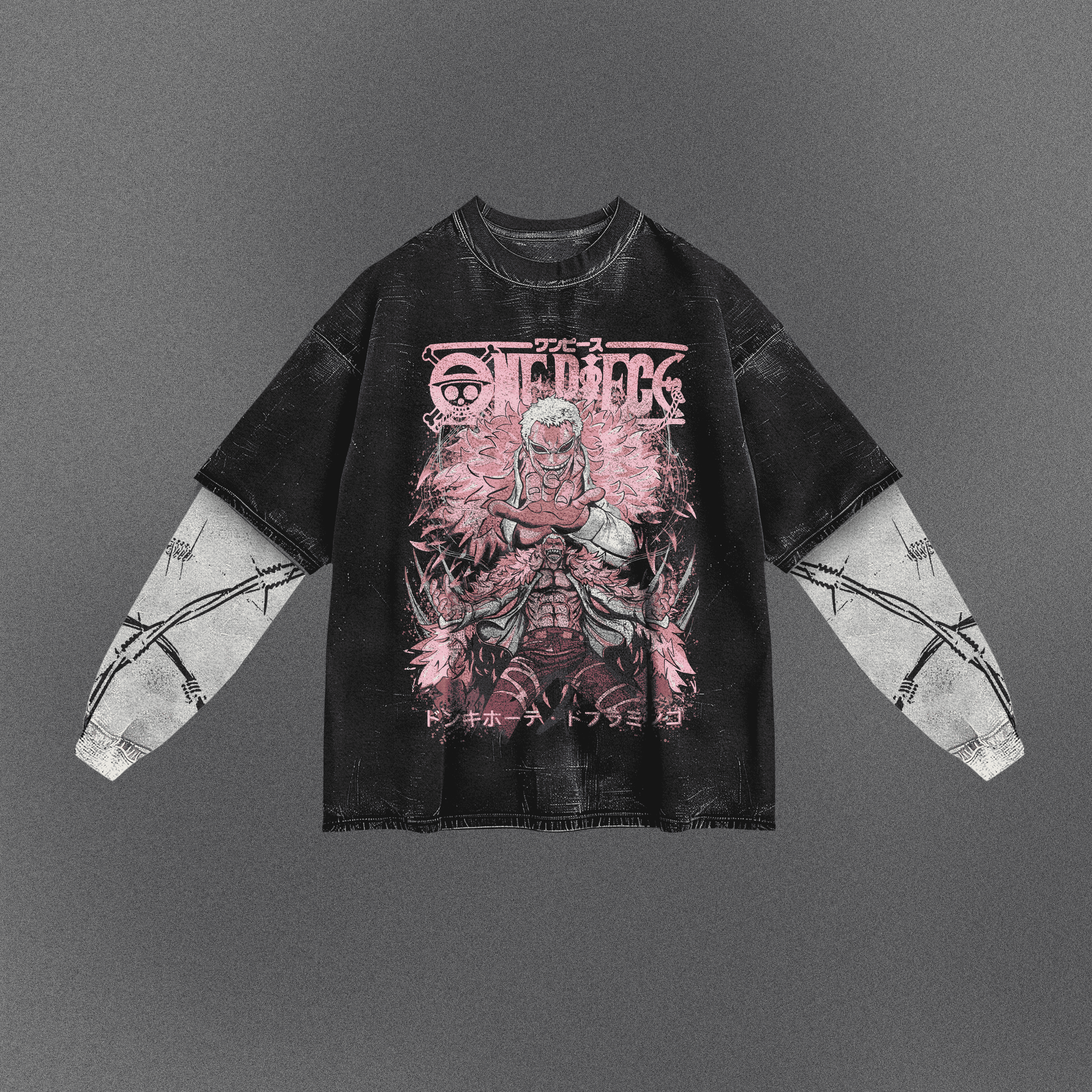 One Piece Flowy Double Sleeve T-shirt