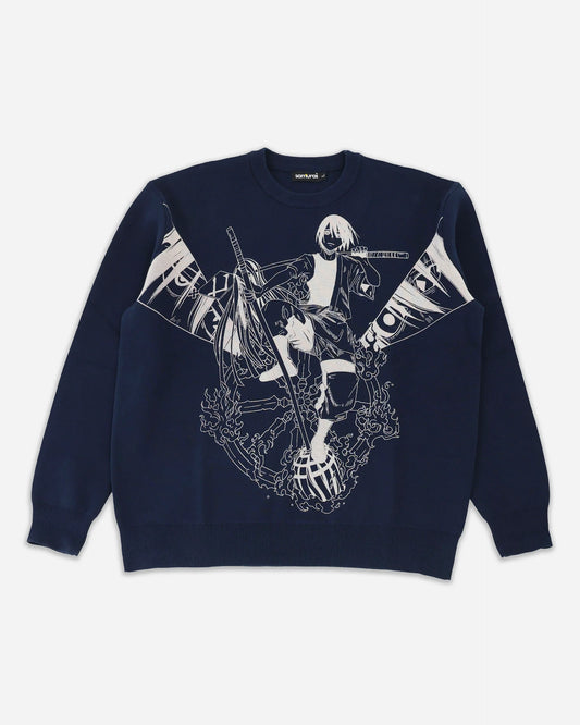 Fire Force Benimaru Knit Sweatshirt