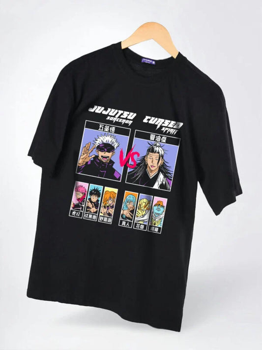Jujutsu Kaisen Sorcerer vs Cursed Spirit T-Shirt