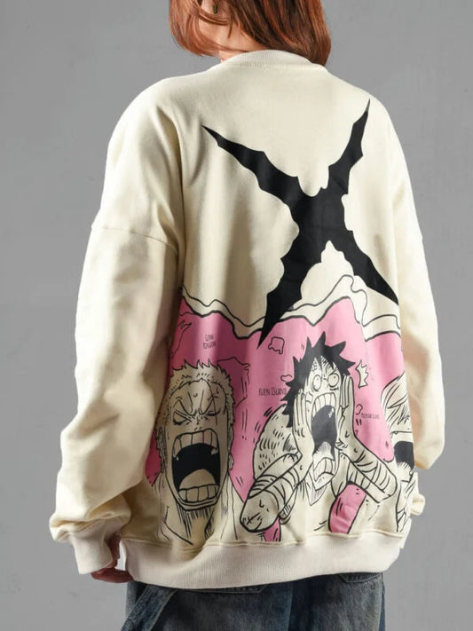 One Piece Baka Trio Sweatshirt