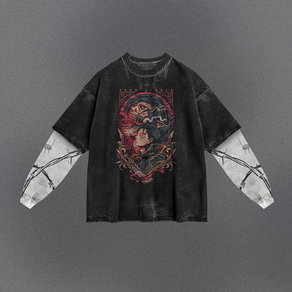 Attack on Titan Cool Eren Titan Double Sleeve T-shirt