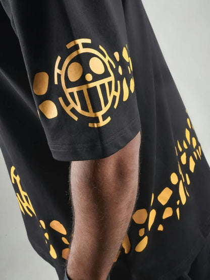 One Piece Trafalgar Law Black T-Shirt