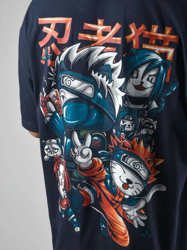 Naruto Chibi Cat T-Shirt