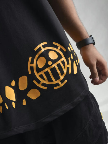 One Piece Trafalgar Law Black T-Shirt
