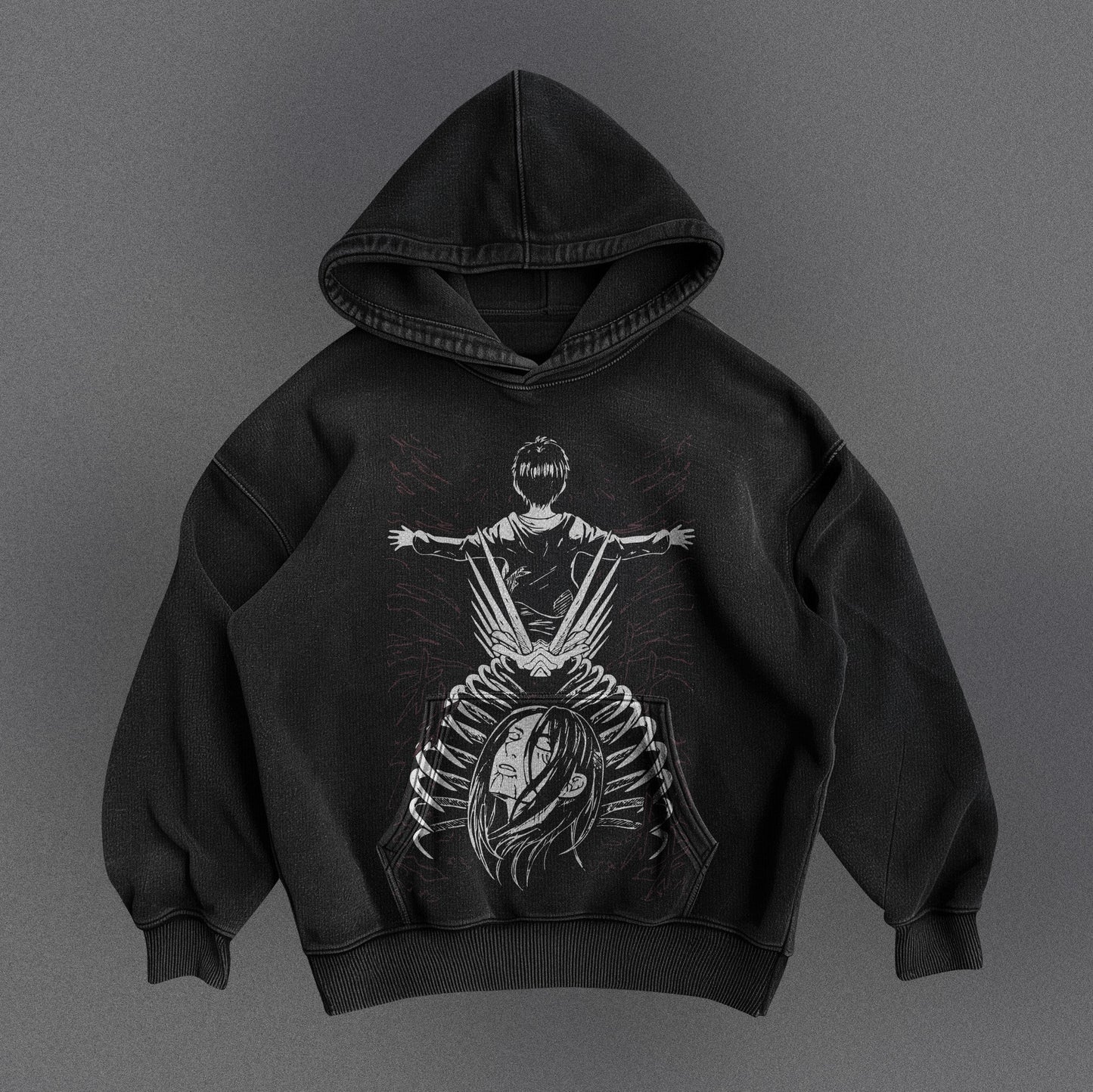 Attack on Titan Comfy Black Hoodie