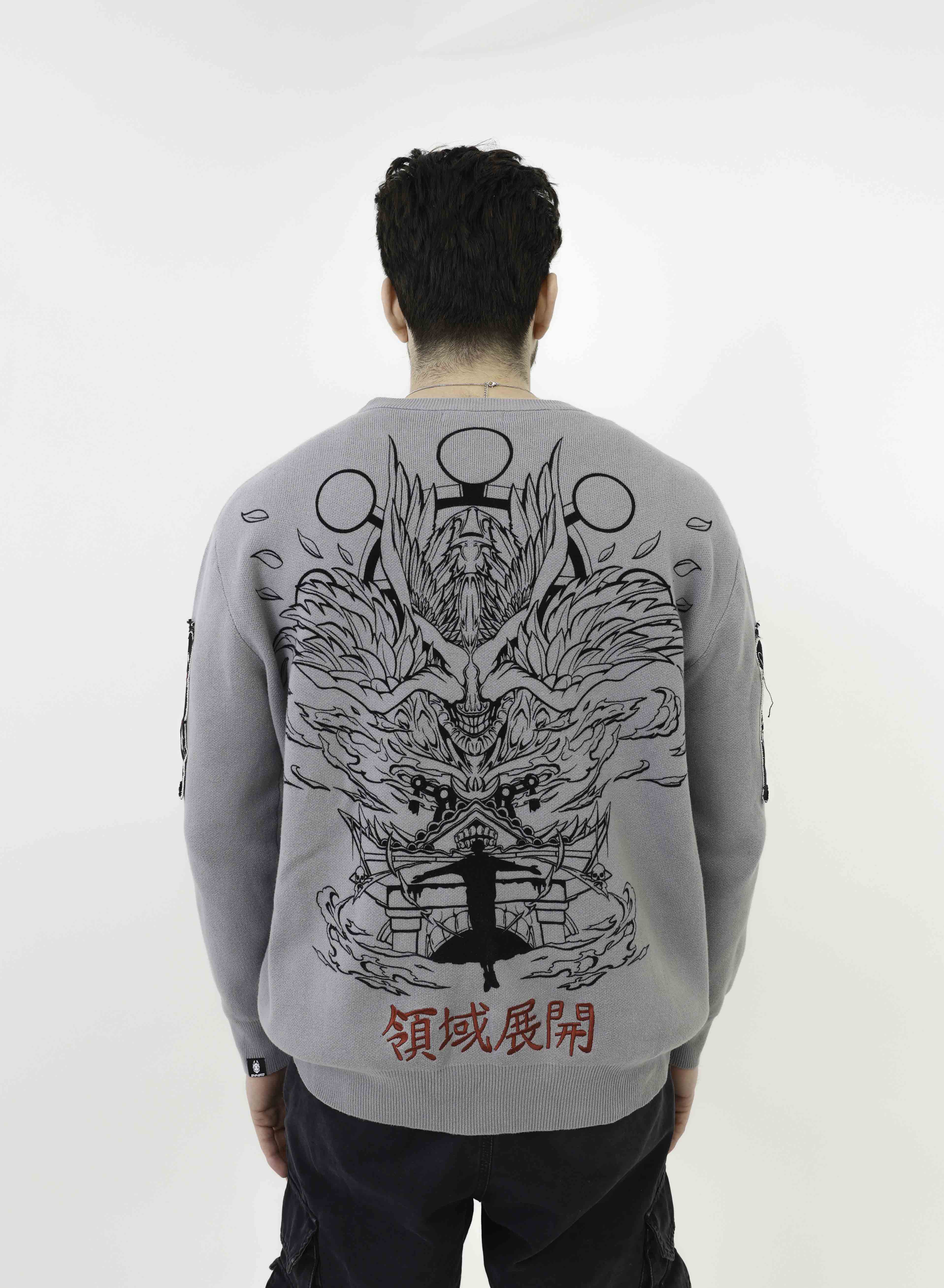 Jujutsu Kaisen Sukuna Knit Sweatshirt
