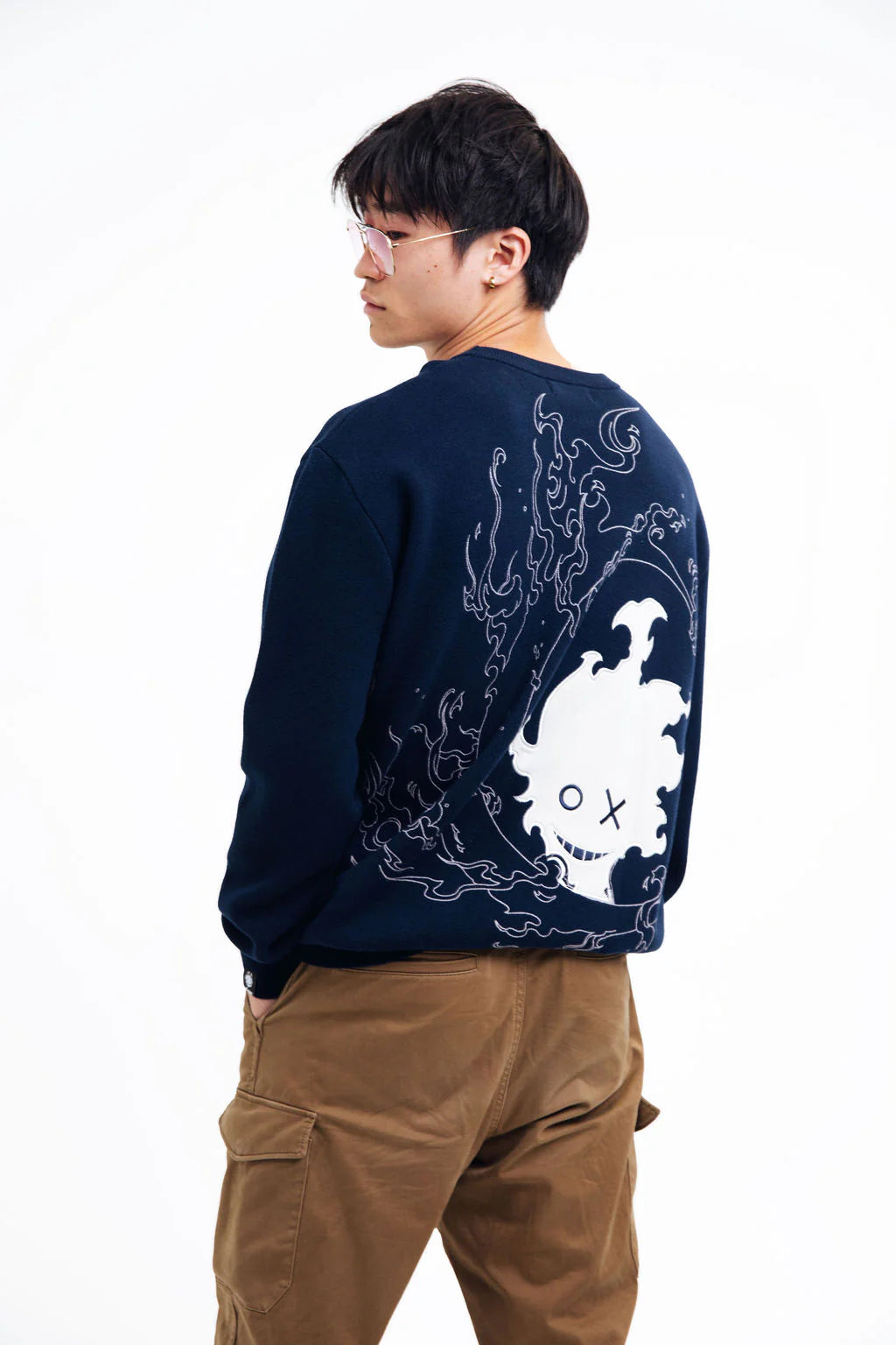 Fire Force Benimaru Knit Sweatshirt