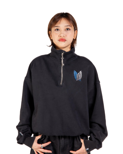 Attack on Titan Half Zip Sweatshirt