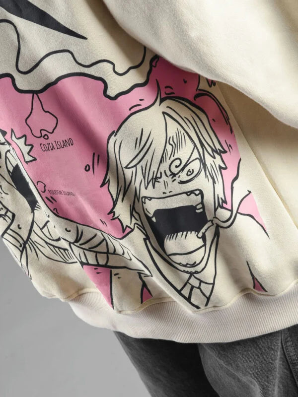 One Piece Baka Trio Sweatshirt