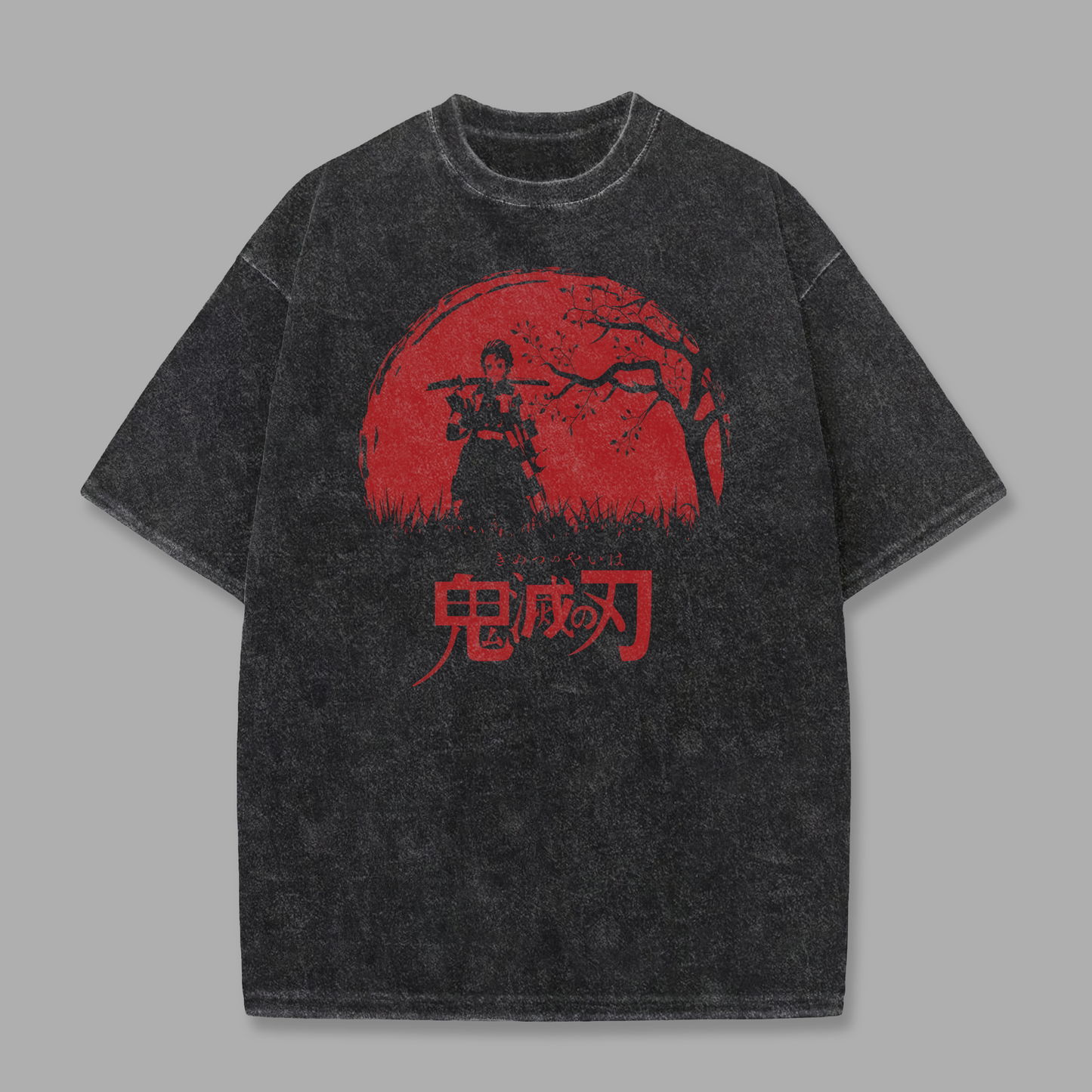 Demon Slayer Tanjiro Moon T-shirt