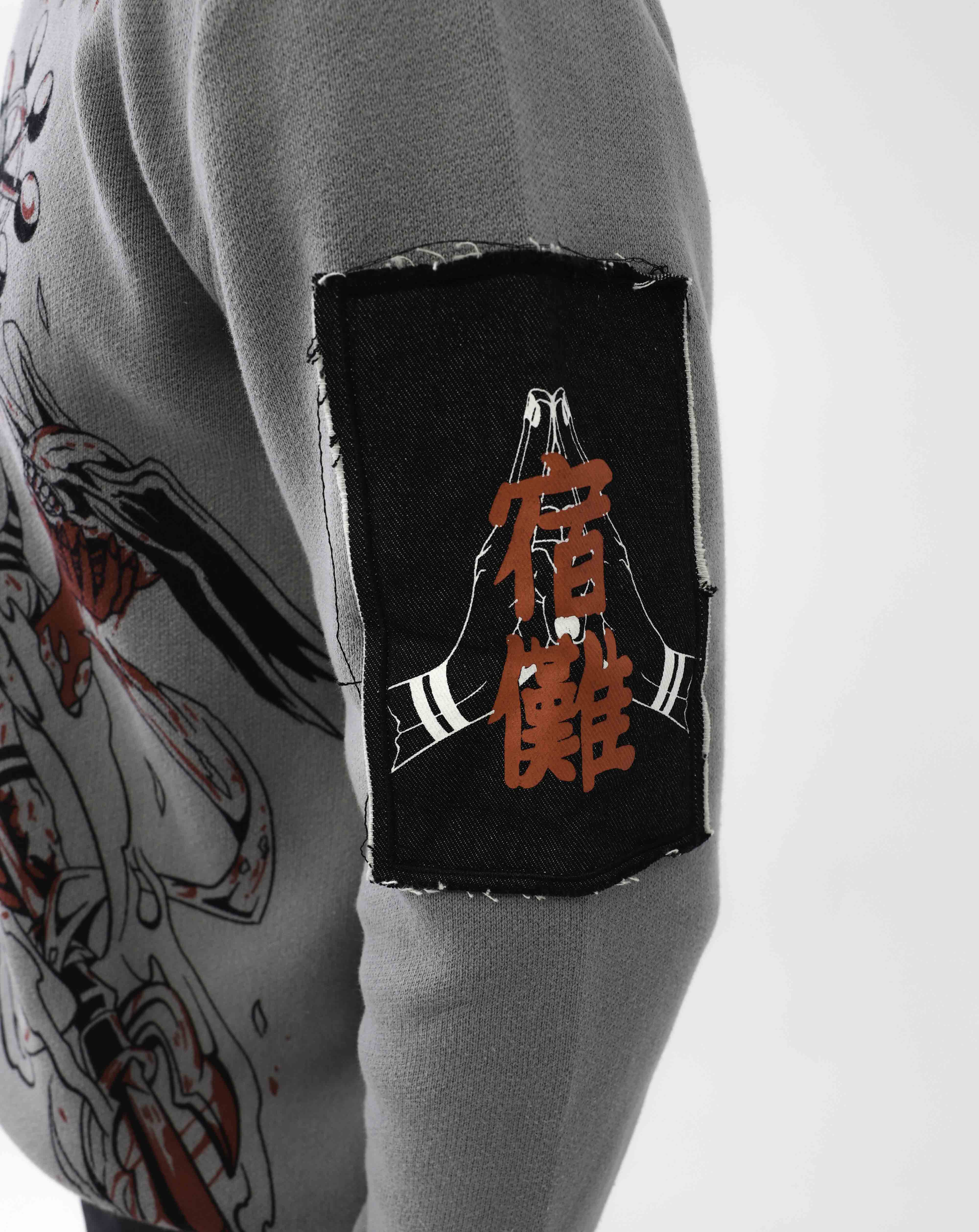Jujutsu Kaisen Sukuna Knit Sweatshirt