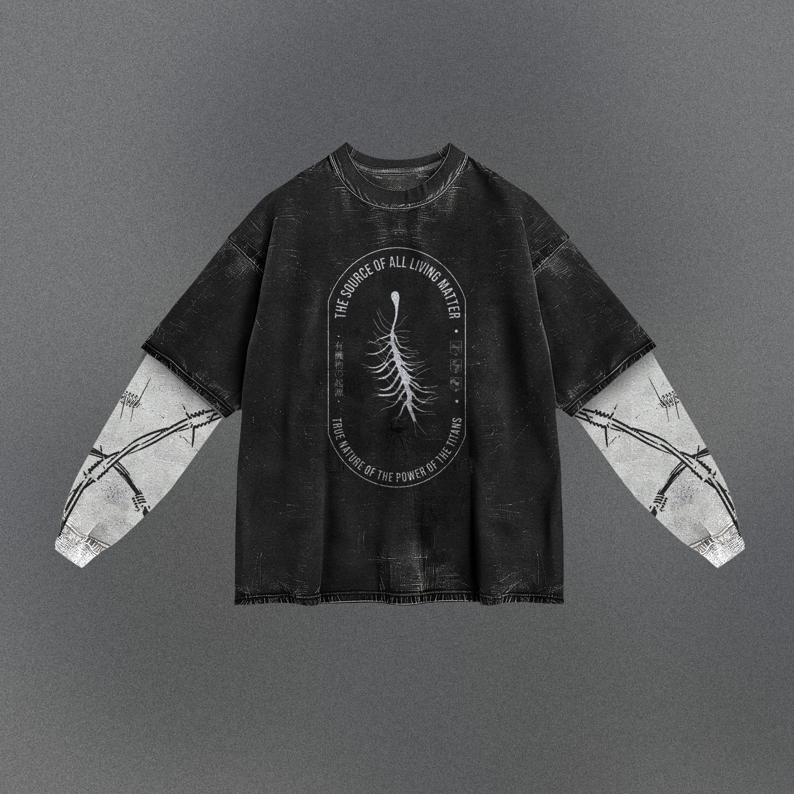 Attack on Titan Comfy Double Sleeve T-shirt