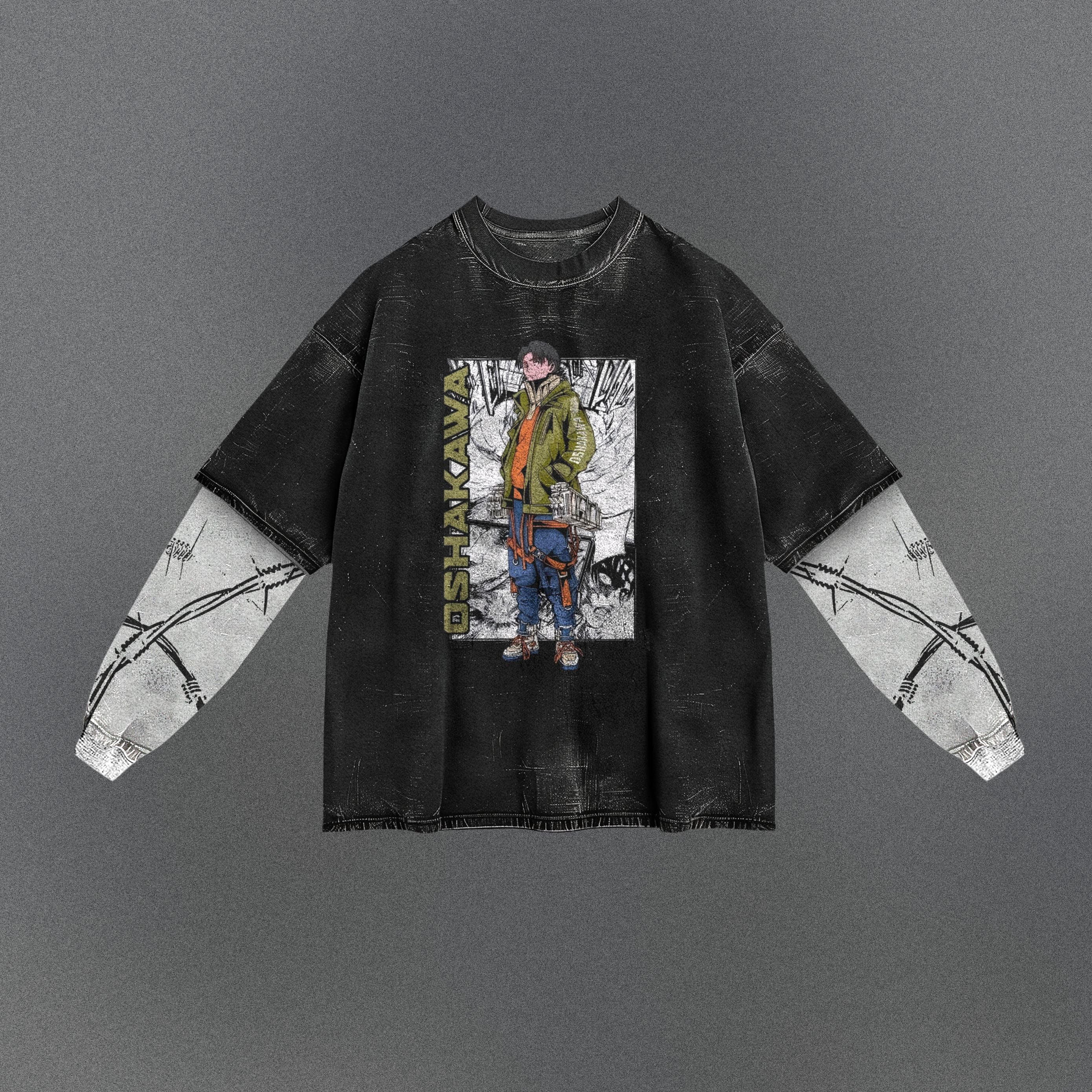 Attack on Titan Breezy Double Sleeve T-shirt