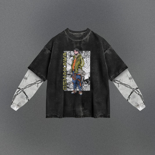 Attack on Titan Breezy Double Sleeve T-shirt