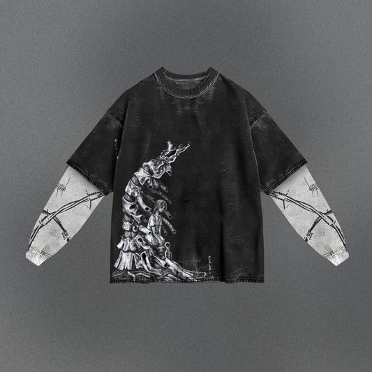 Attack on Titan Easygoing Double Sleeve T-shirt