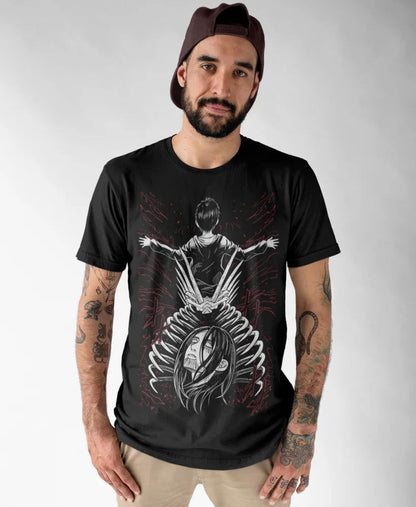 Attack on Titan Amazing Black T-shirt - Senpai Attire