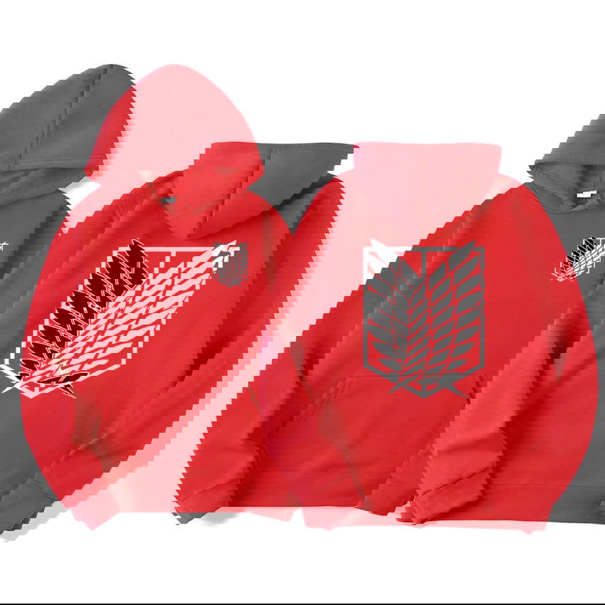 Attack on Titan Black Hoodie - Senpai Attire