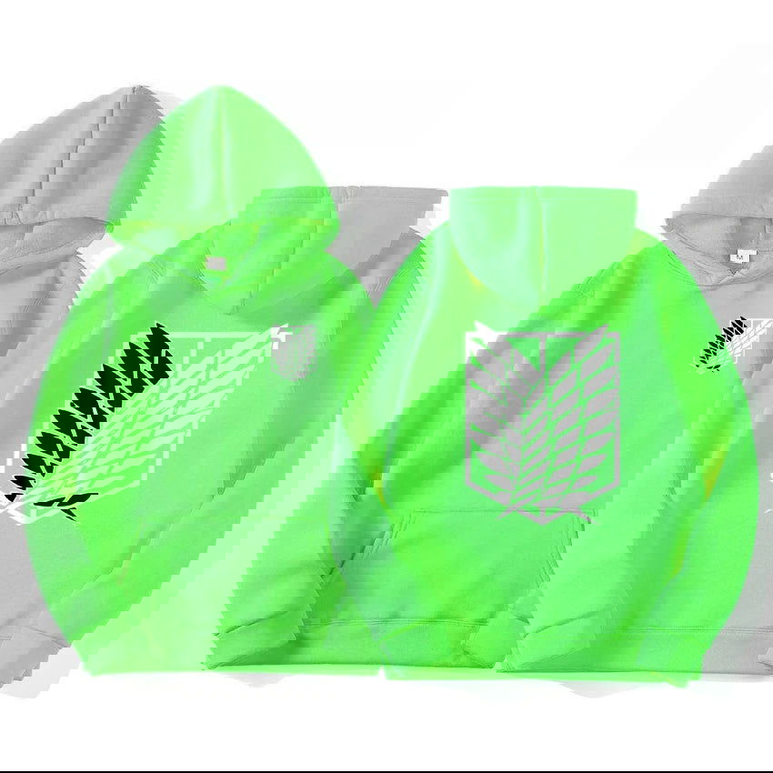 Attack on Titan Black Hoodie - Senpai Attire