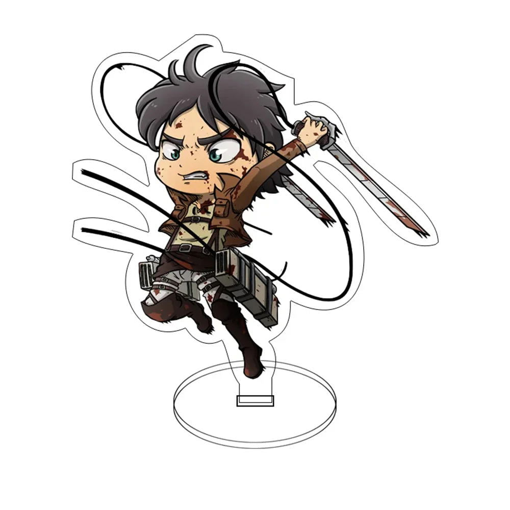 Attack on Titan Chibi Action Figure - Senpai Attire