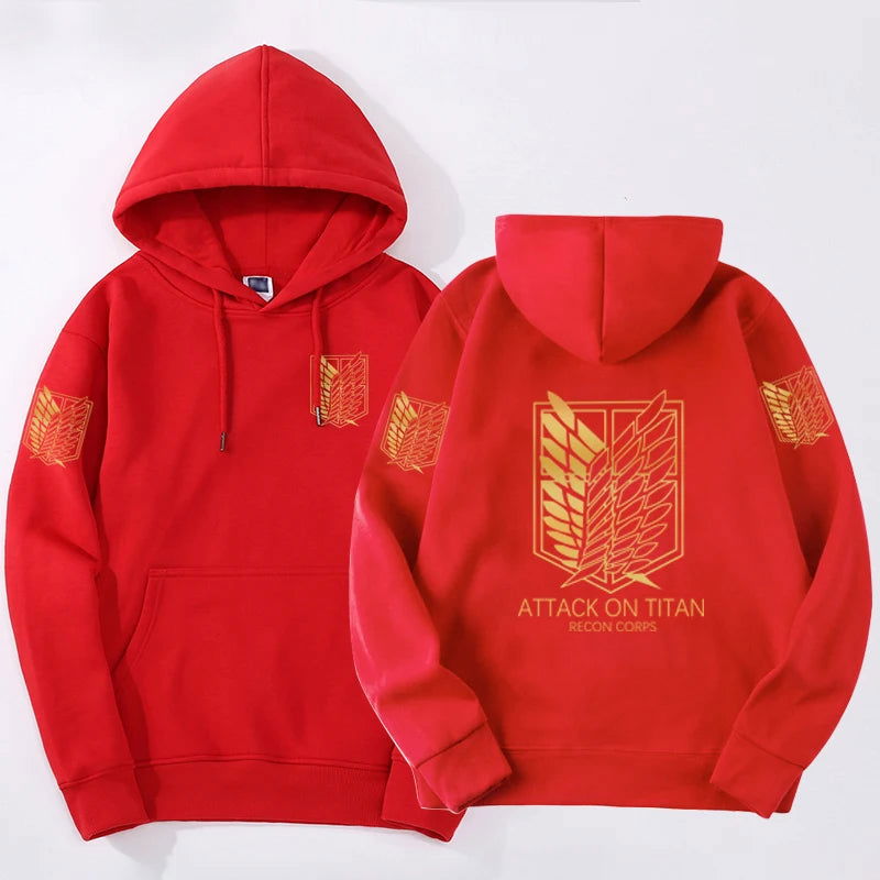 Attack on Titan Cool Hoodie - Senpai Attire