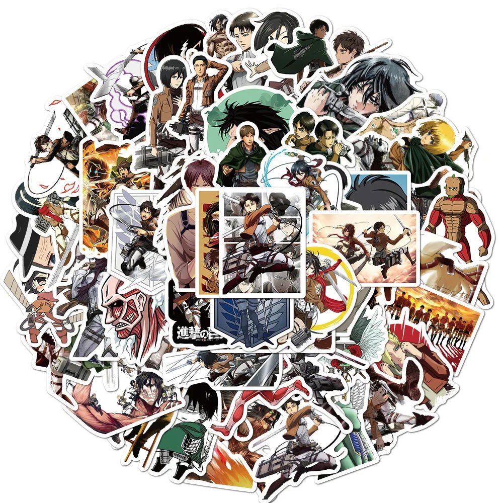 Attack on Titan Cool Premium Stickers - Senpai Attire