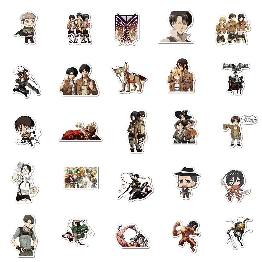 Attack on Titan Cool Premium Stickers - Senpai Attire