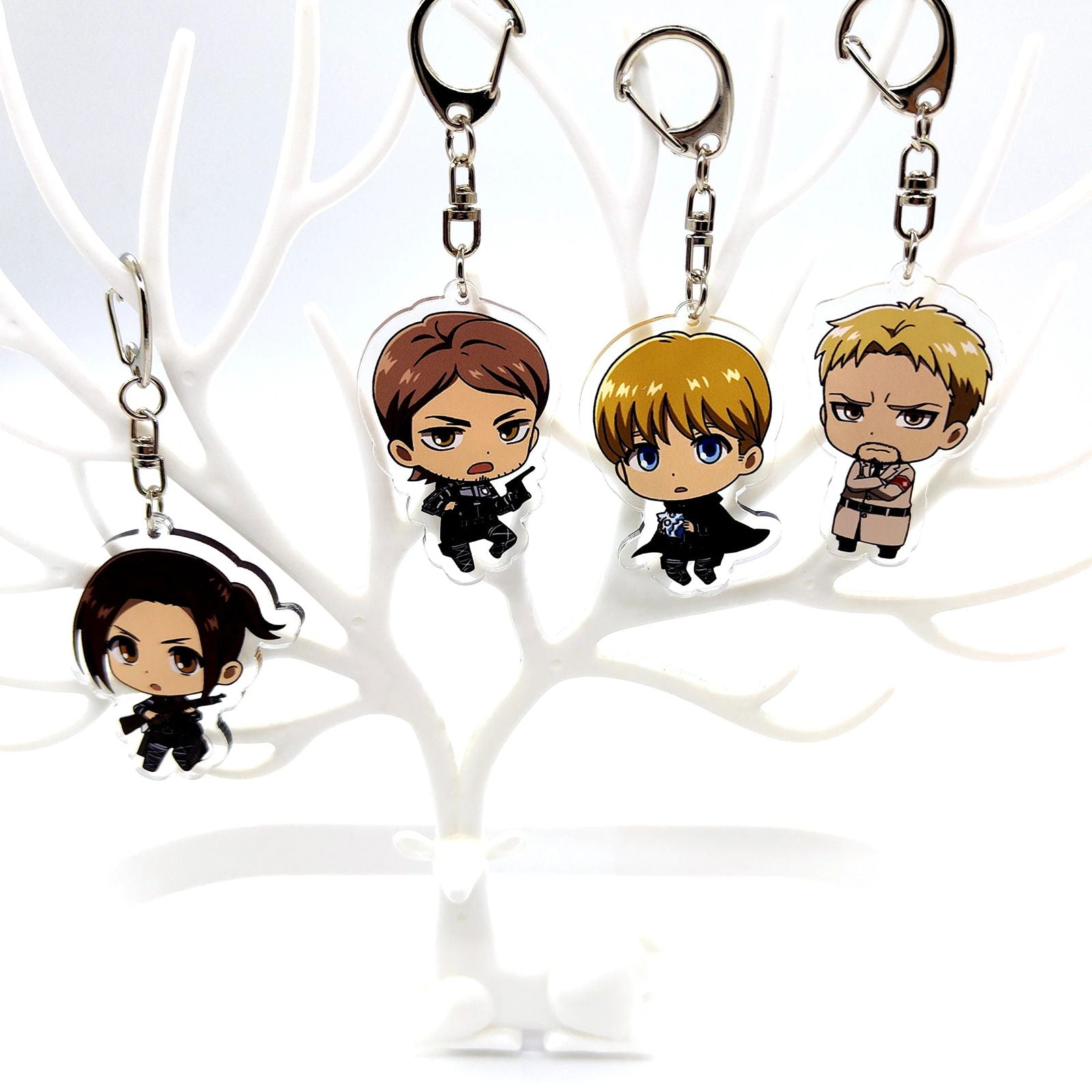 Attack on Titan Cute Keychain - Senpai Attire