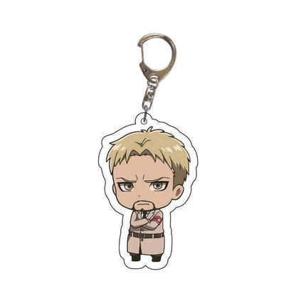 Attack on Titan Cute Keychain - Senpai Attire