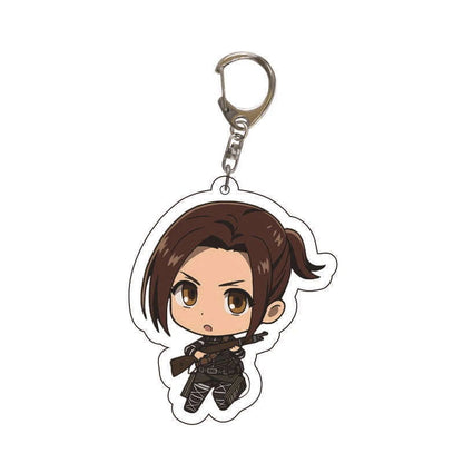 Attack on Titan Cute Keychain - Senpai Attire