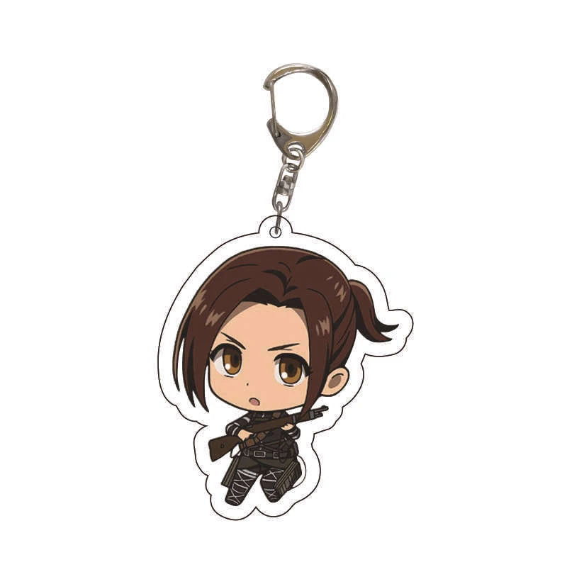 Attack on Titan Cute Keychain - Senpai Attire