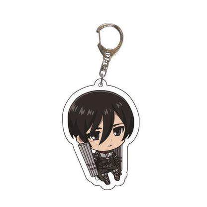 Attack on Titan Cute Keychain - Senpai Attire