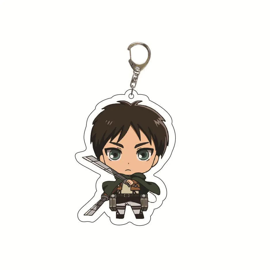 Attack on Titan Cute Keychain - Senpai Attire
