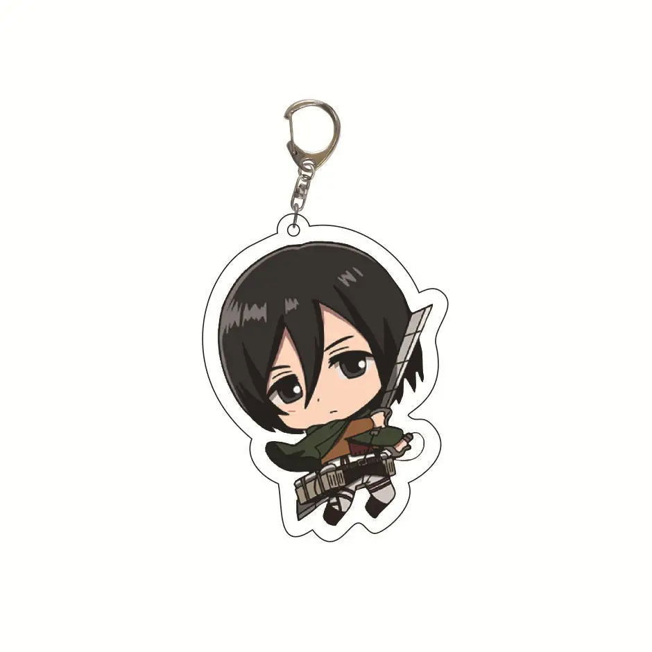 Attack on Titan Cute Keychain - Senpai Attire
