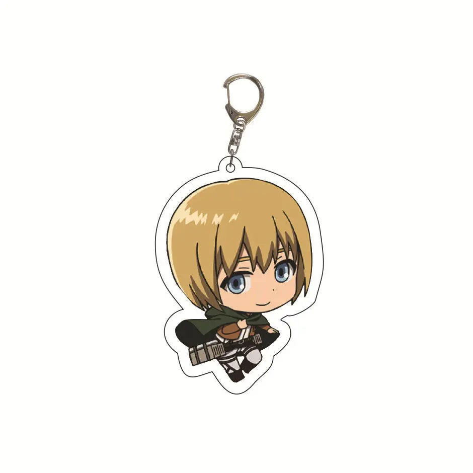 Attack on Titan Cute Keychain - Senpai Attire