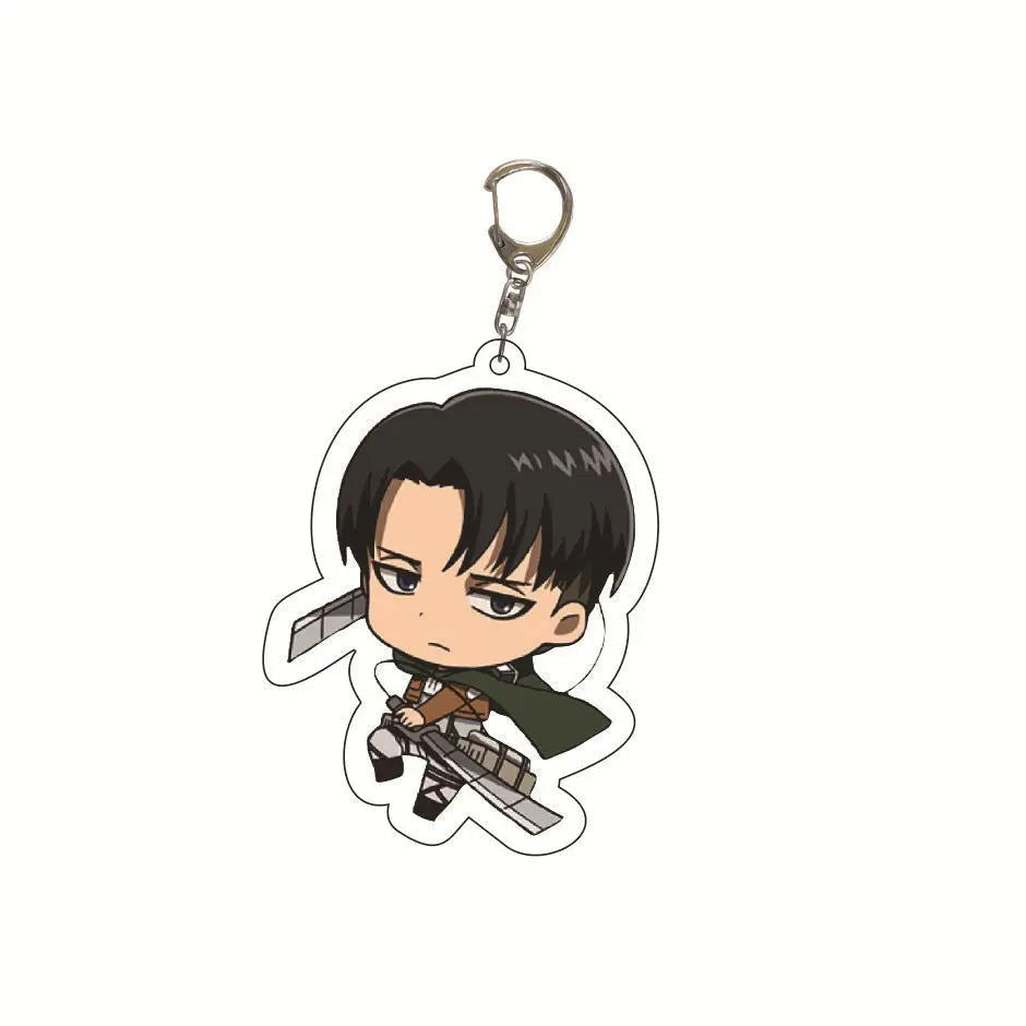 Attack on Titan Cute Keychain - Senpai Attire