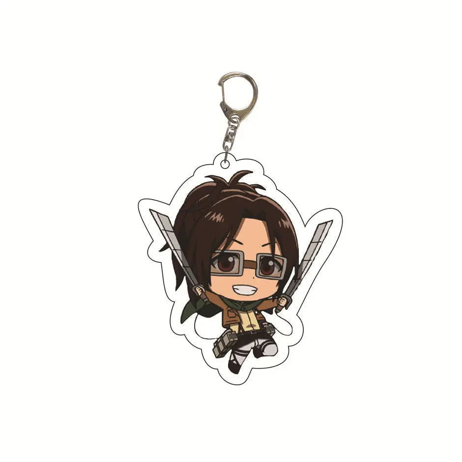 Attack on Titan Cute Keychain - Senpai Attire